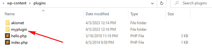 Create a Plugin Directory