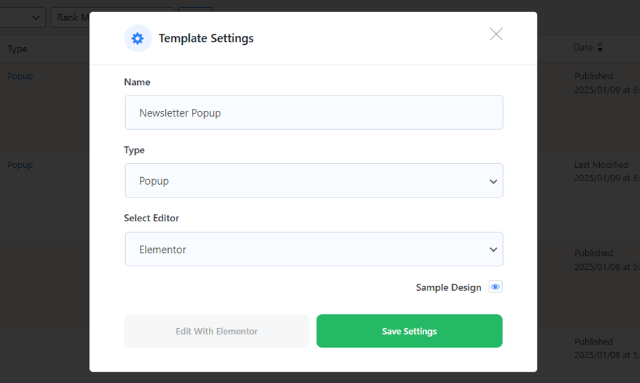Click on the Save Button.