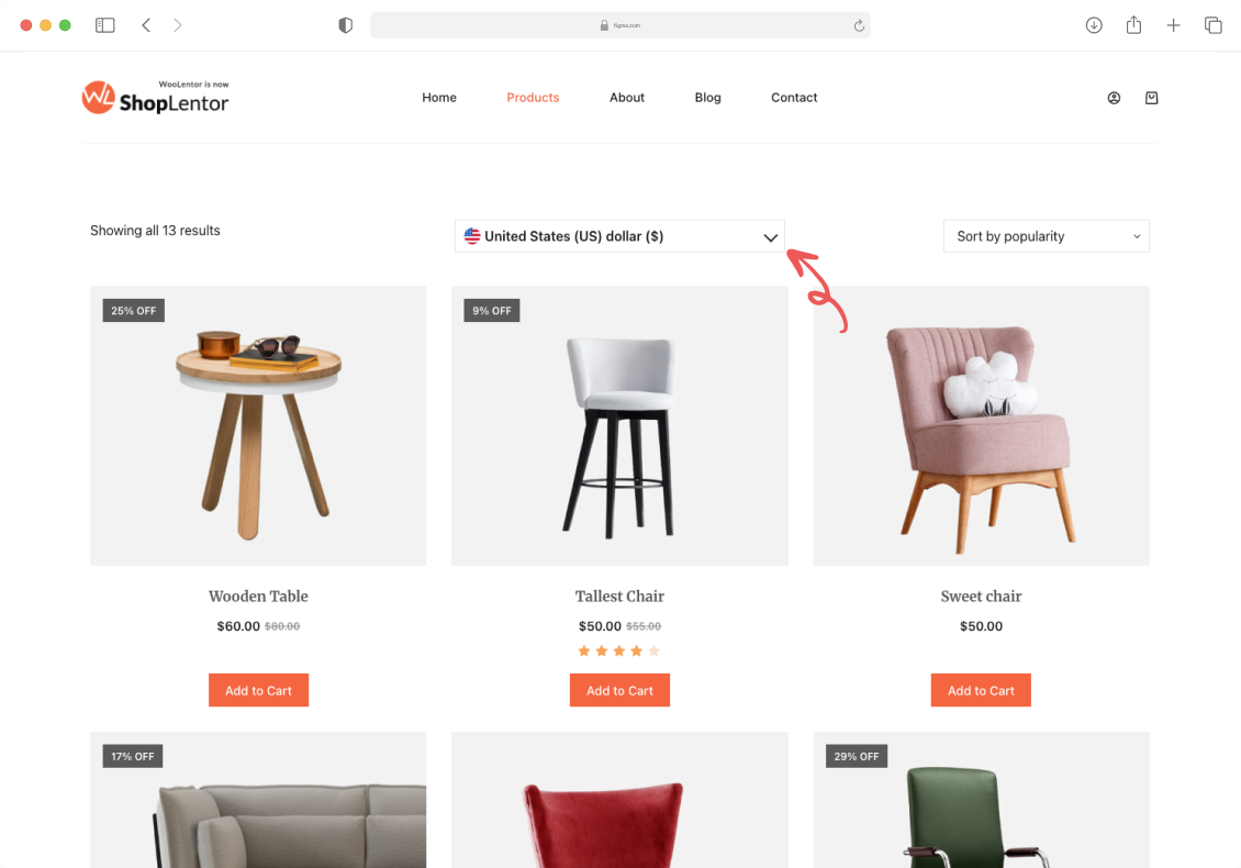 WooCommerce Multi Currency