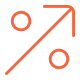 Percentage icon - Represents "Payout" showing you earn 50% of Net Sales Amount