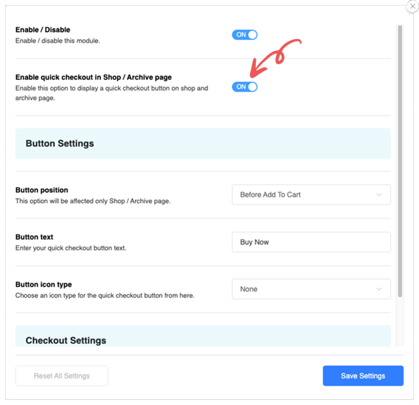 One-Click Buyer Conversion - Quick Checkout