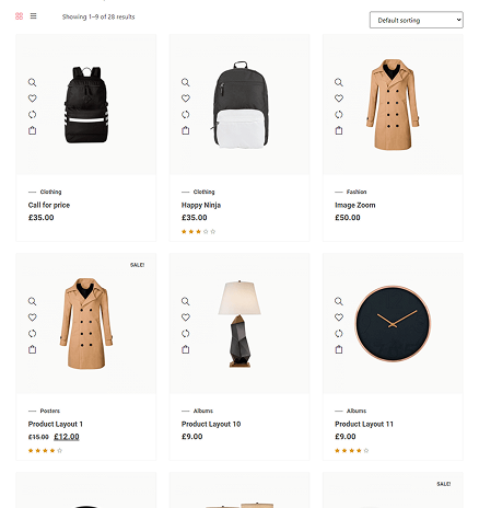Shop Page