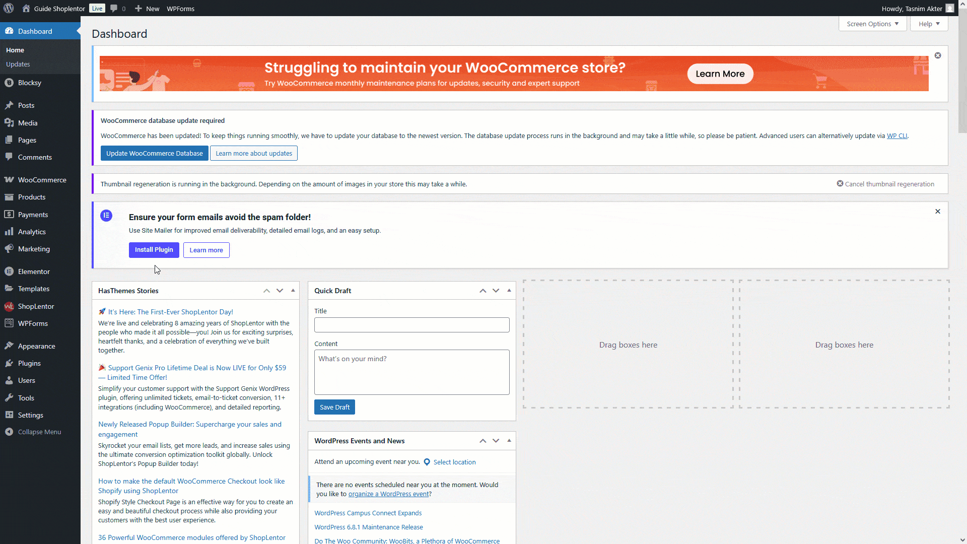 Activate Ajax Search Module
