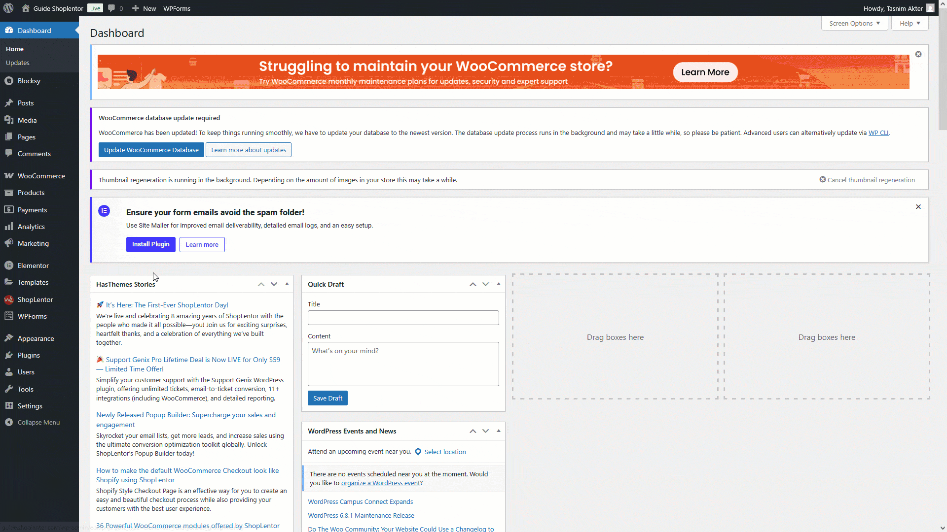 Activate Email Automation Module