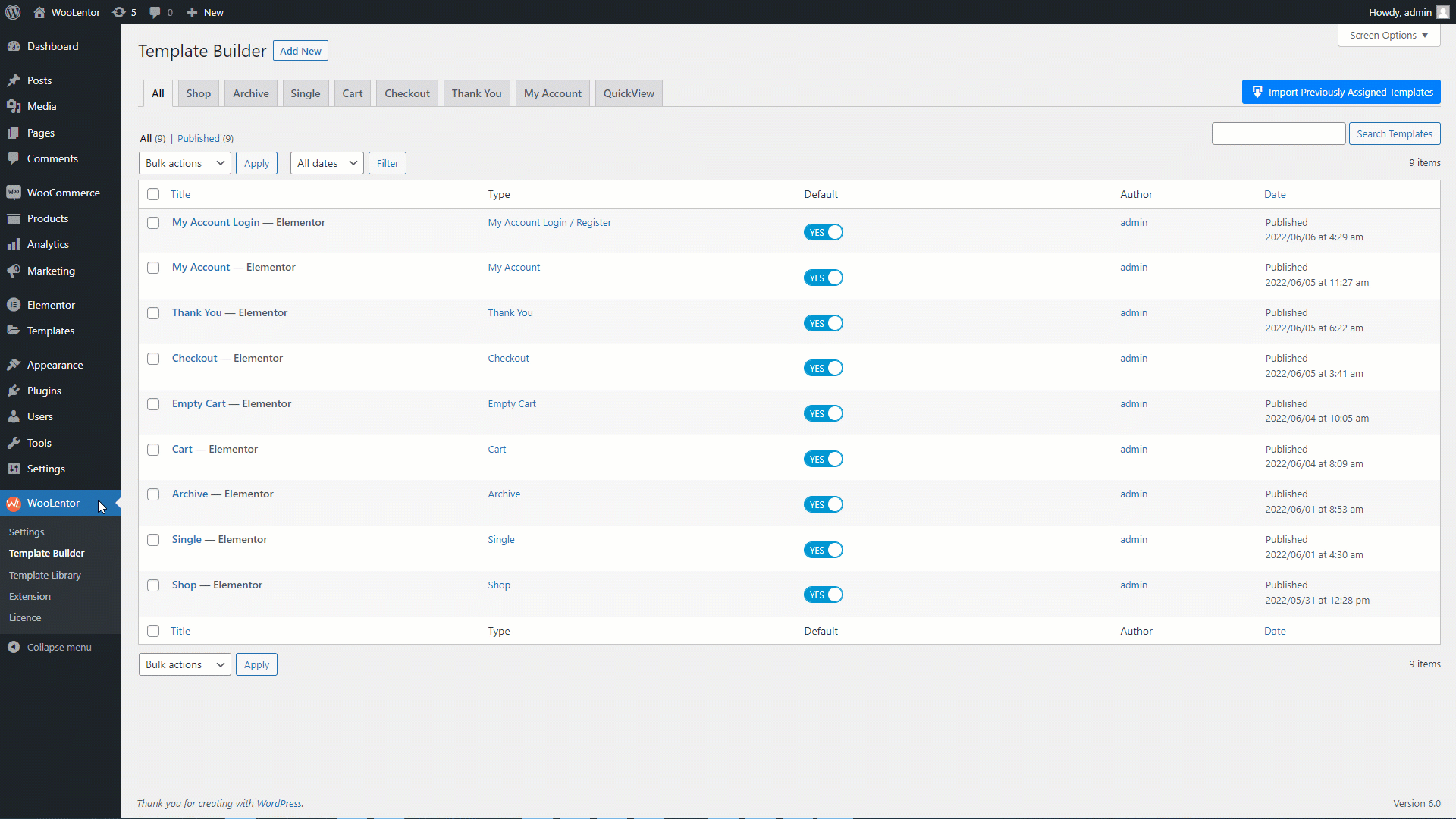 WooLentor Product Quick View Template