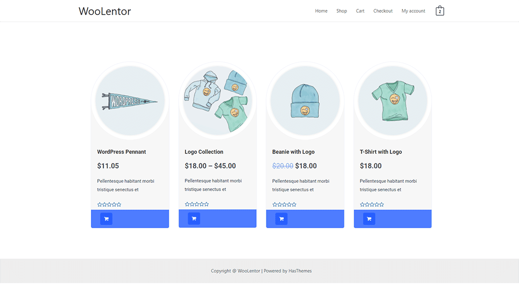 WooLentor WL: Product Curvy Widget