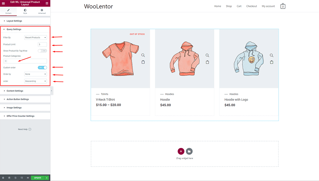 WooLentor Universal Product Widget