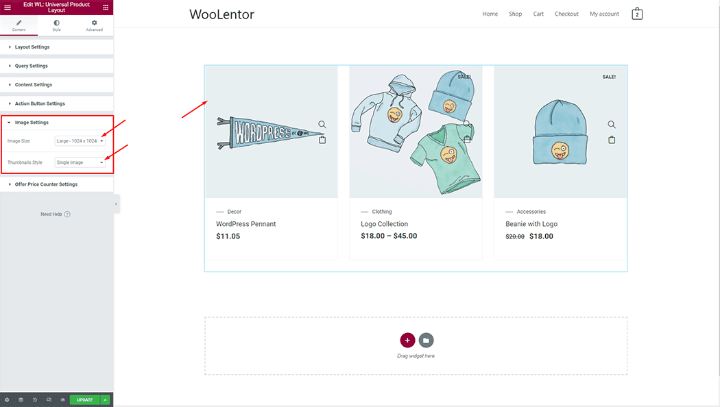 WooLentor Universal Product Widget