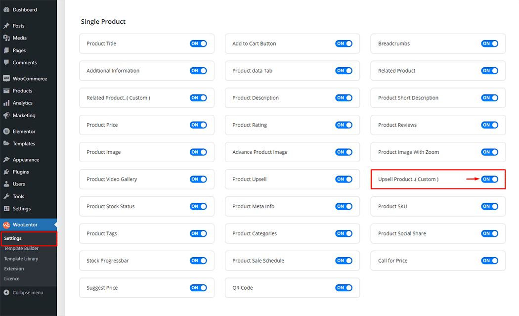 WooLentor Upsell Product..( Custom ) Widget